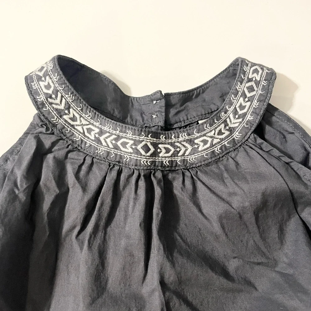 Oshkosh B'gosh Gray Lightweight Halter Dress Toddler Girls 2T